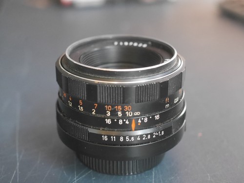 Obiettivo pulito m42 pentacon - obiettivo,