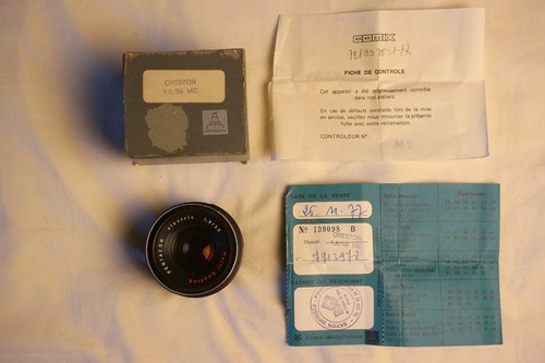 Objectif pentacon electric - objectif,